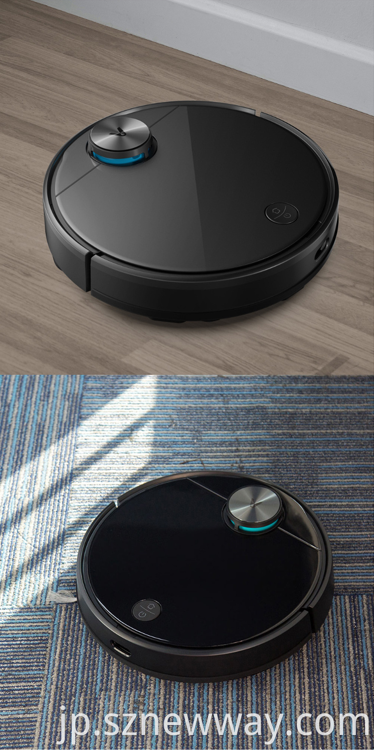 Robot Wet And Dry Vacuum Cleaner With Laser Navigation